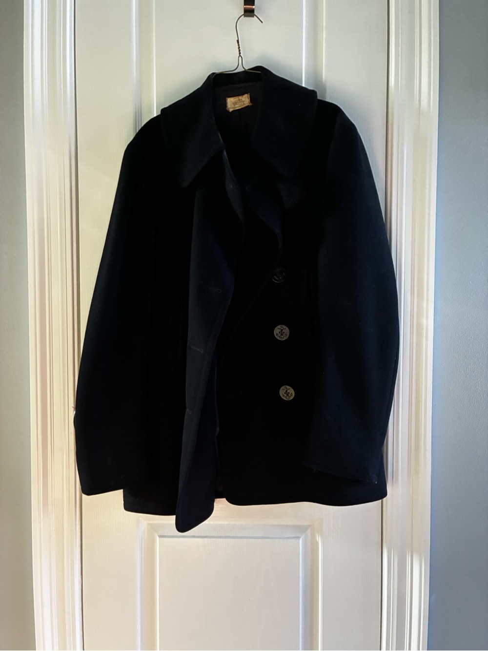 Vintage Naval World War 2 Pea coat